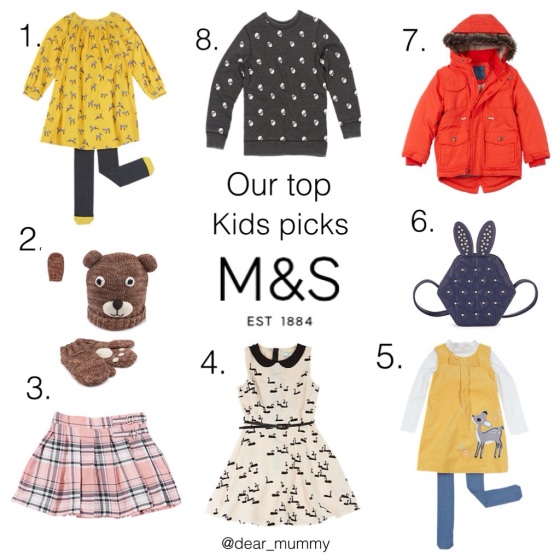 Marks and Spencer's Top picks AW/15